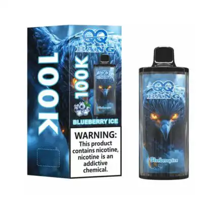 QQ Bang 100k Puffs Vape Mundstück Drip Tip Design