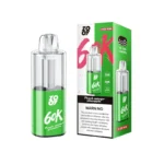 Adjustable bottom airflow intake of ZOOY Fizz 60K disposable device