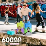 FYCOS dual modes Power and ECO switch on 60k puffs vape