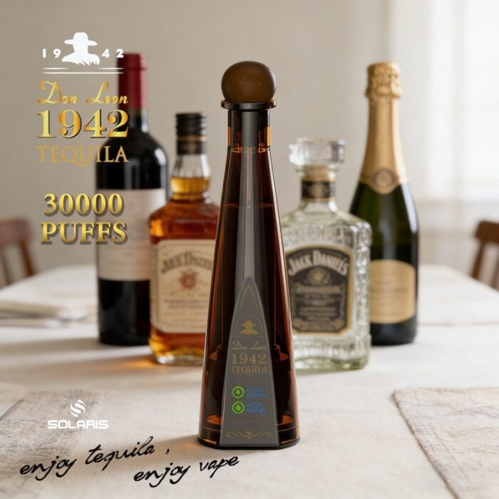 Don Leon Tequila 30K Puff Disposable Vape wholesale price near me - 24mL Prefilled 2% Nicotine 10 Flavors