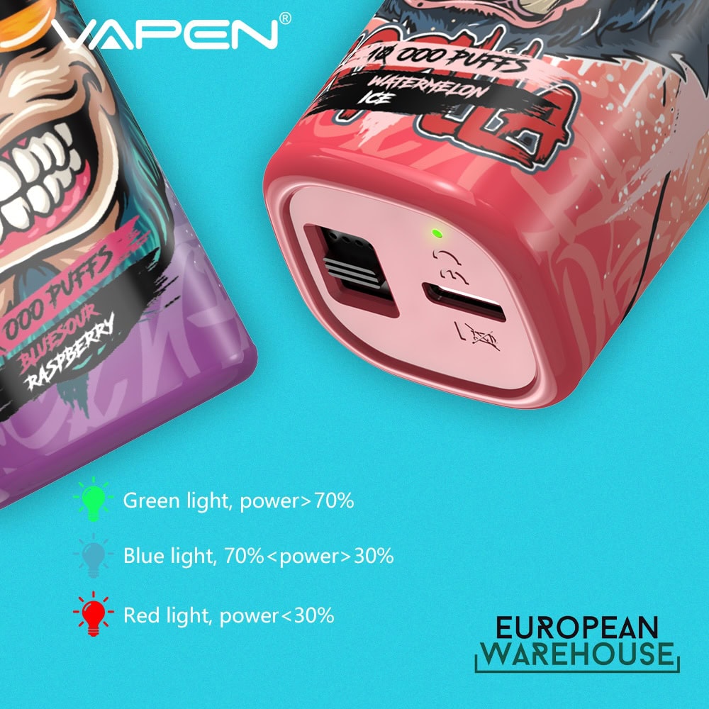 VAPEN TITAN X 10K Puffs  Long Lasting Rechargeable E-Cigarette | EU Stock  - Bazar Vape