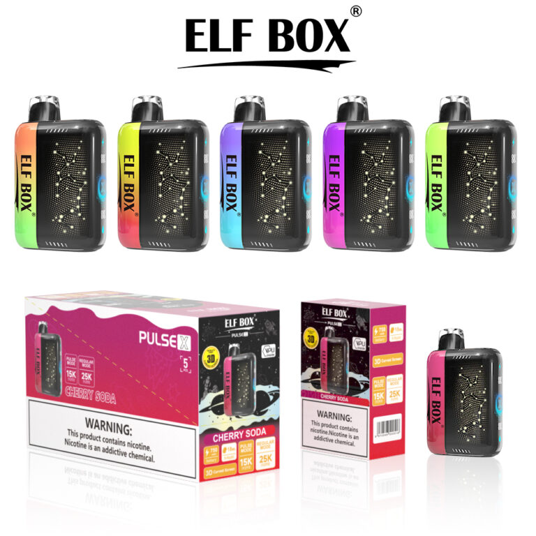 ELF BOX PULSE X 25000,elf box pulse x,elf box vape,elf box pulse,elf box pulse 25k Bazar Vape