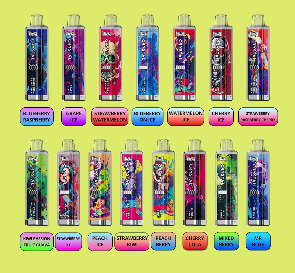 Uwin Crystal Vapes Puff 10k RGB Light Rechargeable Disposable Vape puff 10000 wholesale Uwin Crystal Vapes Puff 10k RGB Light Rechargeable Disposable Vape puff 10000 wholesale