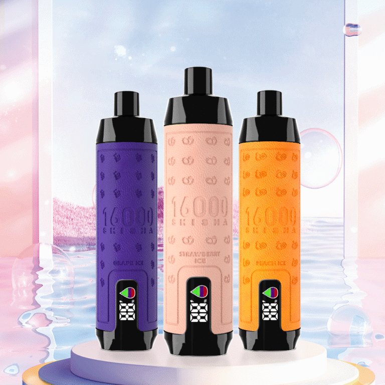 ELF BOX 16K Disposable Vape - 16000 Puffs, Leather Design, Nicotine Shisha Flavor