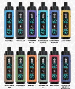 Bang King Shisha 25000 25K Puffs Newest LED Display Leather Disposable Vape Pen