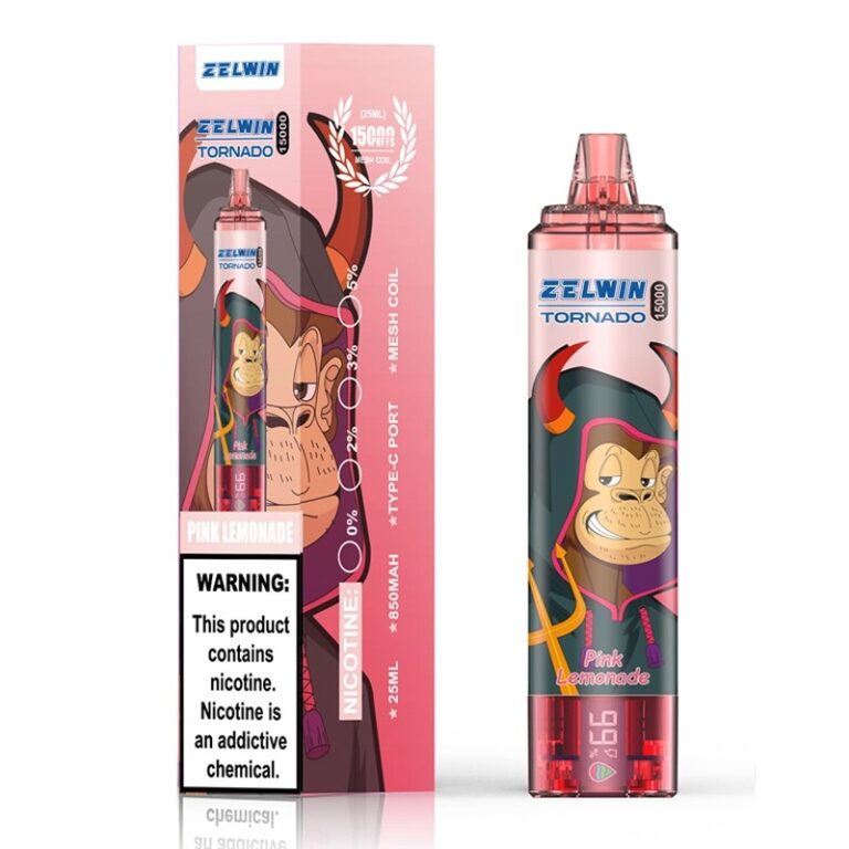 2024 Europe Hot Seller Zelwin15000 Puffs Screen Display E Cigarette Randm Tornado Vopk Disposable Vape Pen Wholesale 2