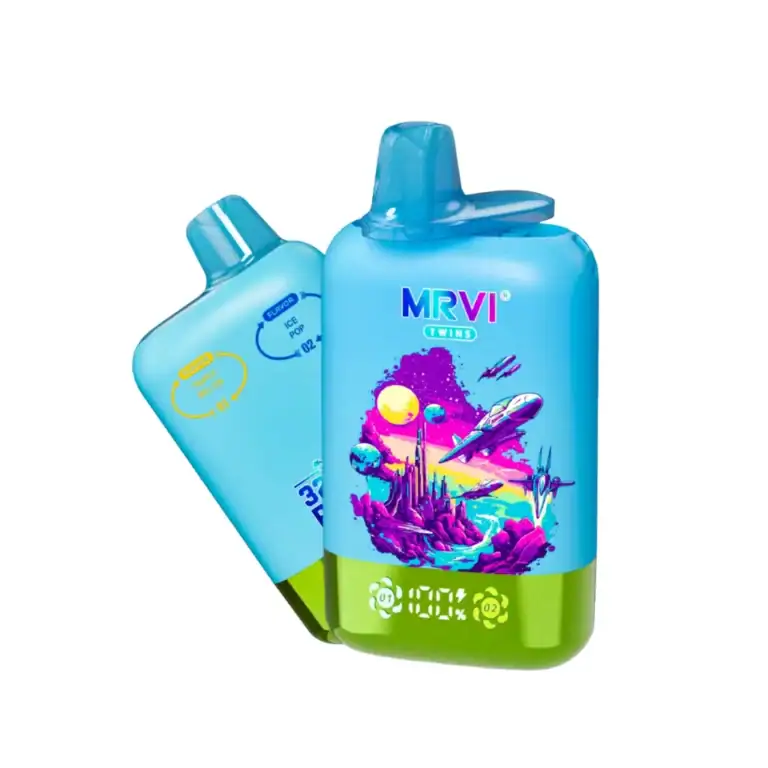 MRVI Twins 32000 Puffs 32K vape 2-in-1 double flavor bulk disposable vape