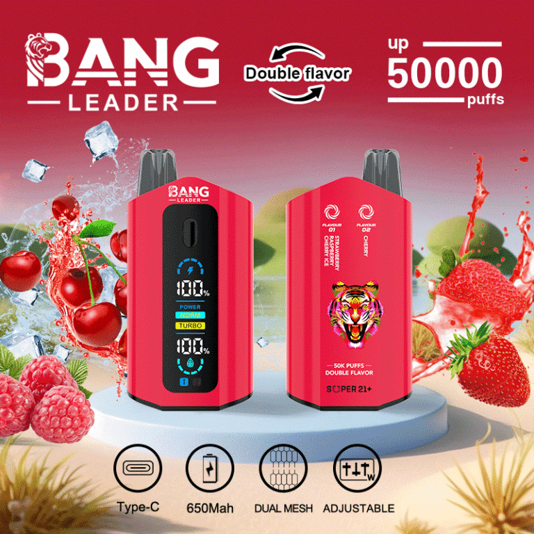 BANG LEADER 50000,bang leader 50k,bang leader vape,bang leader 50000 puff,vaper bang leader 50000 puffs Bazar Vape