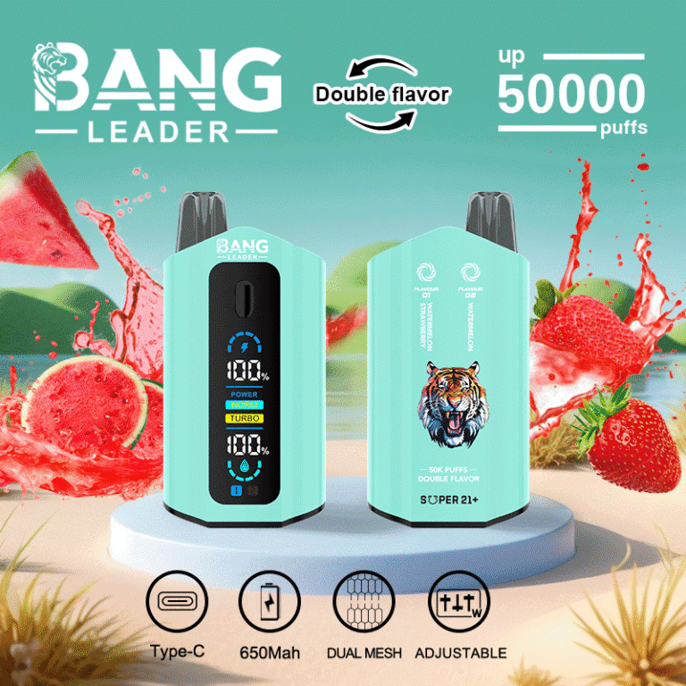 BANG LEADER 50000,bang leader 50k,bang leader vape,bang leader 50000 puff,vaper bang leader 50000 puffs Bazar Vape