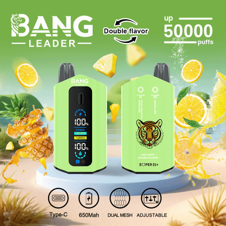 BANG LEADER 50000,bang leader 50k,bang leader vape,bang leader 50000 puff,vaper bang leader 50000 puffs Bazar Vape