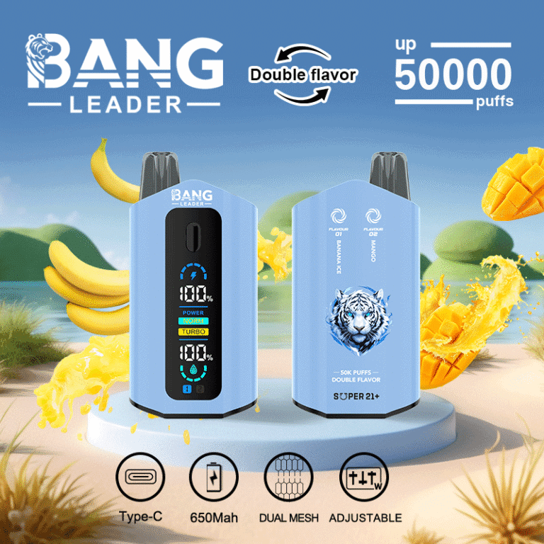 BANG LEADER 50000,bang leader 50k,bang leader vape,bang leader 50000 puff,vaper bang leader 50000 puffs Bazar Vape