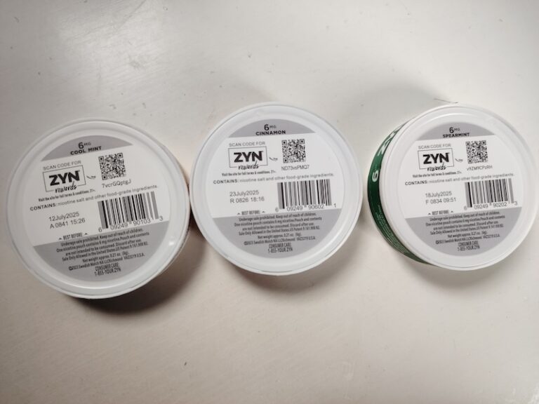 ZYN Nicotine Pouches Bazar Vape