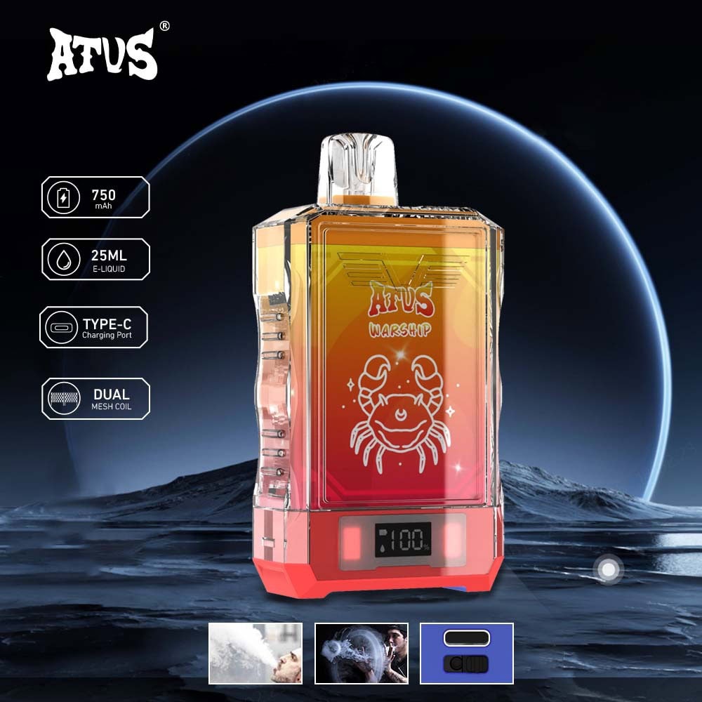 ATVS WARSHIP 18000,atvs warship,atvs warship flavors,atvs 18k,atvs vape Bazar Vape