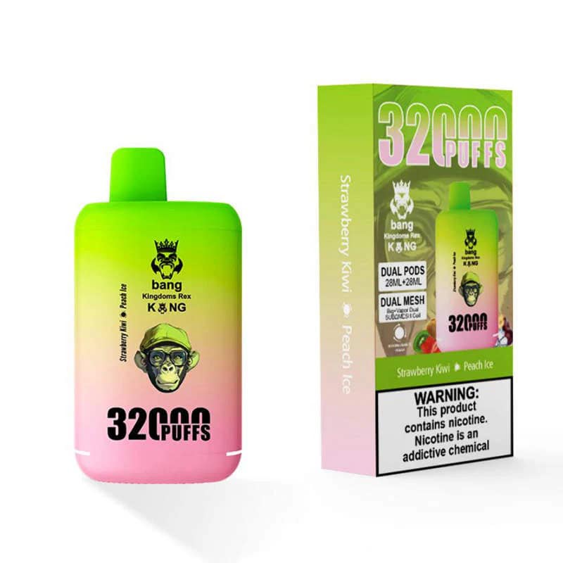 Bang Kingdom Rex 32000 Puffs Disposable Vape Bang Leader 32K Disposable Vape puffs price - 0% / 2% / 3% / 5% Nicotine, 26ml × 2, 12 Flavors