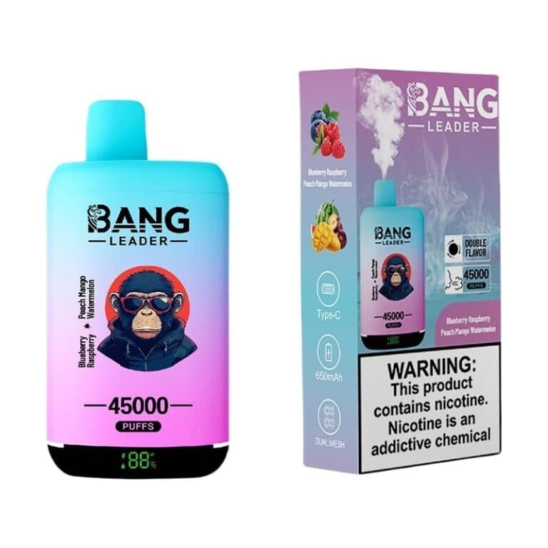 Bang Leader 45k 45000 Puffs Vape | Dual Tank Rechargeable Disposable Vape