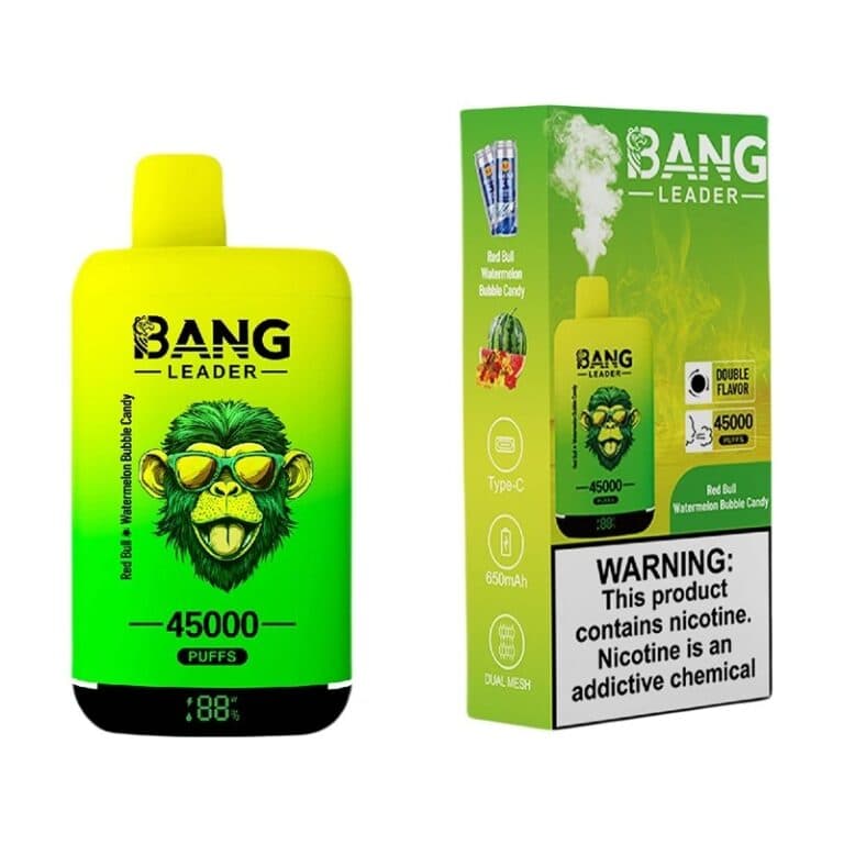 Bang Leader 45k 45000 Puffs Vape | Dual Tank Rechargeable Disposable Vape