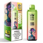 Bang Blaze 60000 60k Puffs 4 in 1 Flavors Newest Original Rechargeable LCD Display Disposable Vape