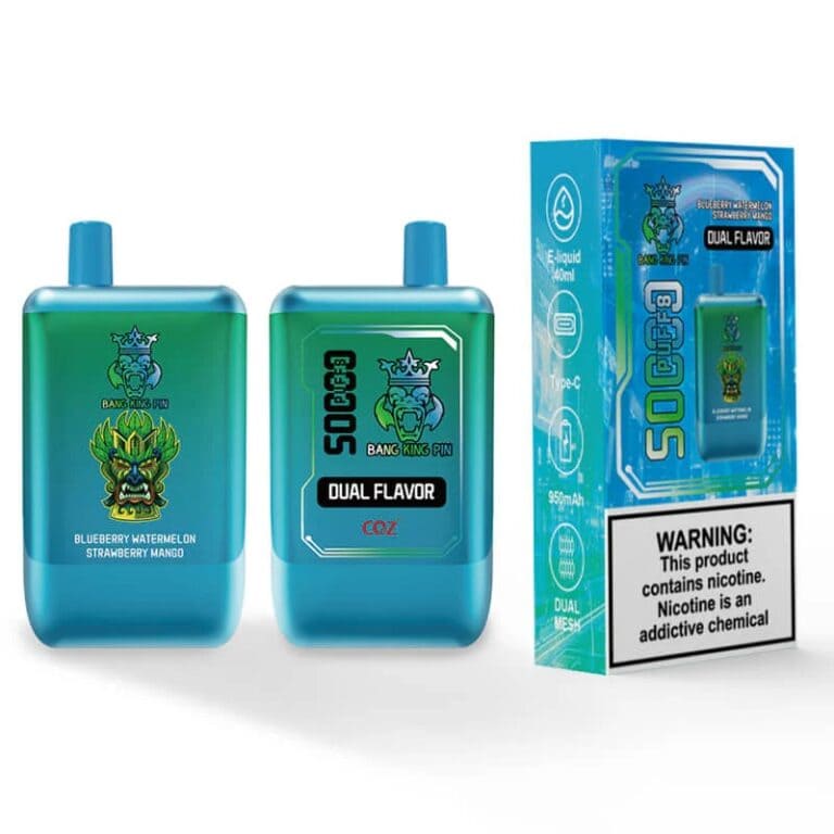 ang KING PIN 50k 50000 Puff Rechargeable Disposable Vape