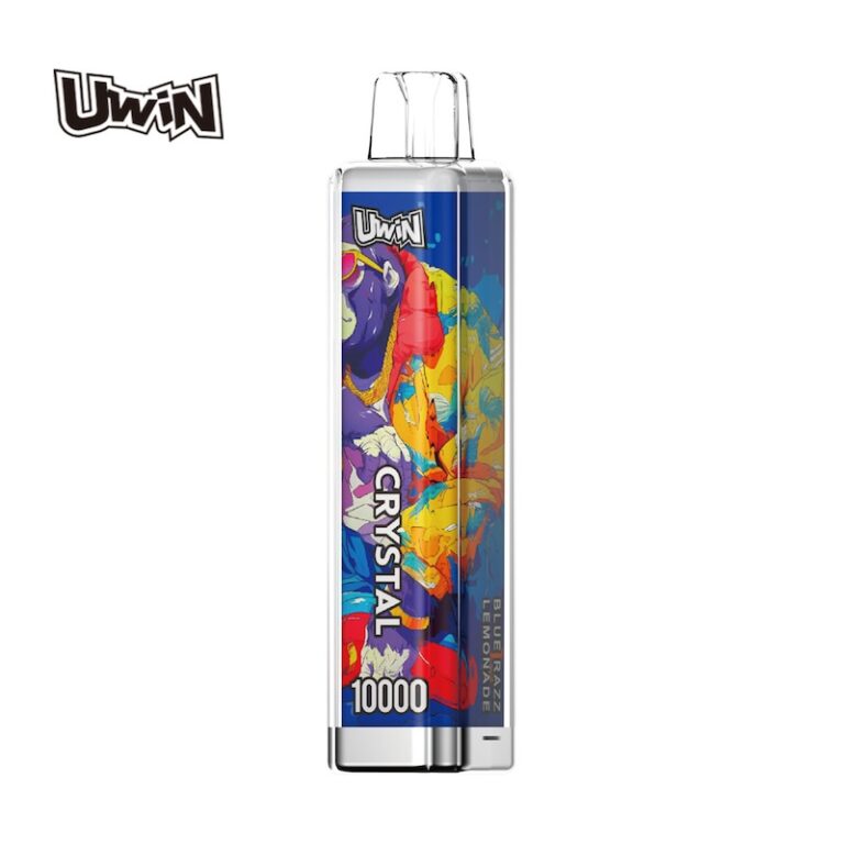 UWIN CRYSTAL 10000 Puffs Disposable Vape - 18ml, Rechargeable, 0-5% Nicotine, 15 Flavors