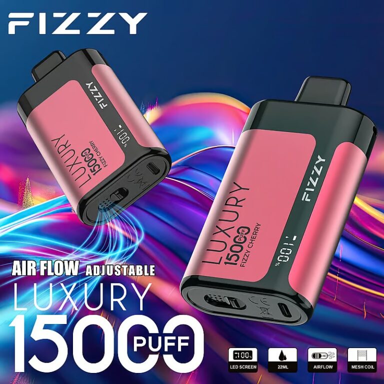 Fizzy Luxury 15000 Puffs Disposable Vape FIZZY CHERRY