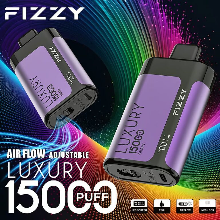 Fizzy Luxury 15000 Puffs Disposable Vape GRAPE