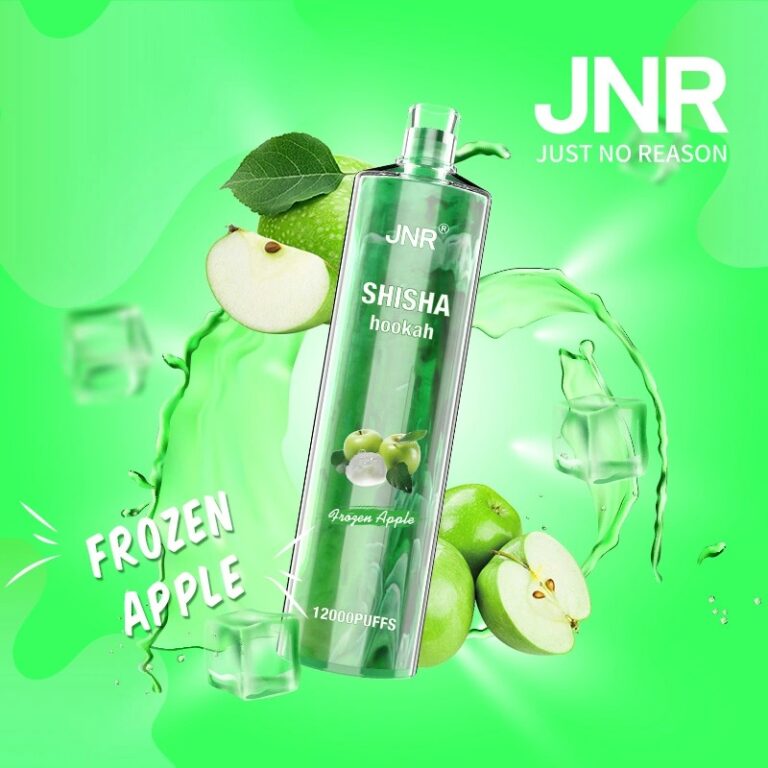 Hot Sale Original Brand Jnr Shisha Hookah 12000 Puffs Disposable Vape Pen 20 Flavors Rechargeable Electronic Cigarette