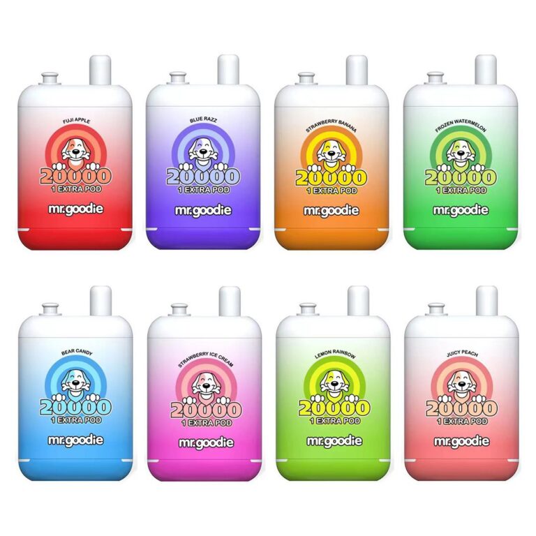 Mr Goodie 20000 20K Puff Vape Dual Oil Tank Pod Disposable Vape 20ml+20ml