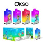 OKSO 60K Puffs 60000 Disposable Vaper - Double Flavor & 50ml E-Liquid