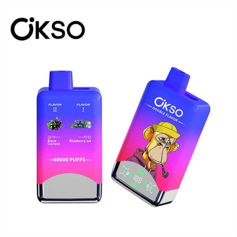 OKSO 60K Puffs 60000 Disposable Vaper - Double Flavor & 50ml E-Liquid OKSO 60K Puffs 60000 Disposable Vaper - Double Flavor & 50ml E-Liquid