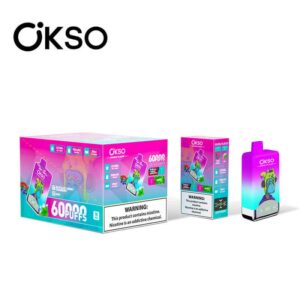 OKSO 60K Puffs 60000 Disposable Vaper - Double Flavor & 50ml E-Liquid