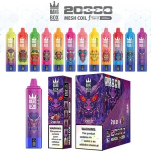 Bang Box 20000 Puffs | Rechargeable Disposable Vape | 26ml Dual Mesh