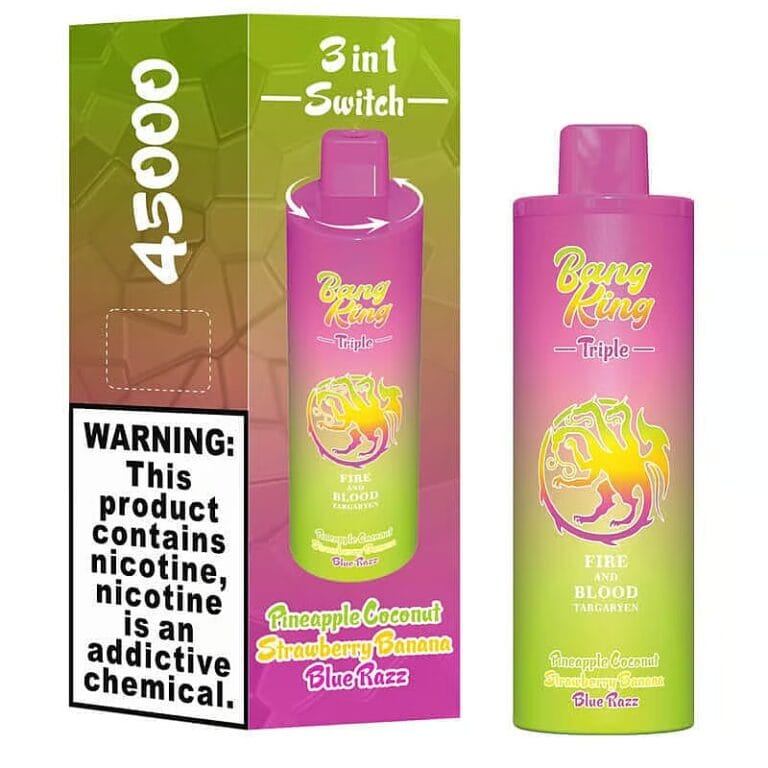 Pineapple Coconut Strawberry Banana Blue Razz