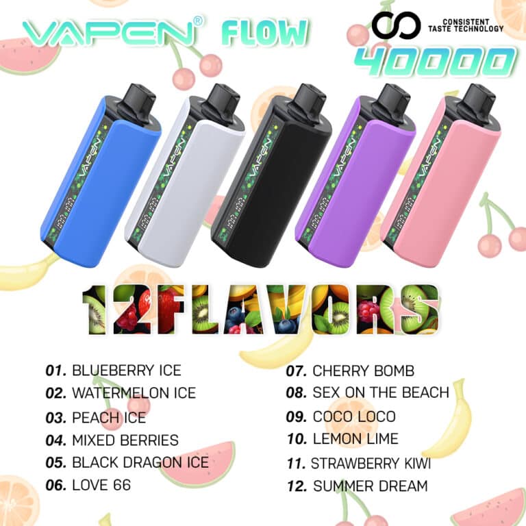 VAPEN FLOW 40000 Puffs Bazar Vape