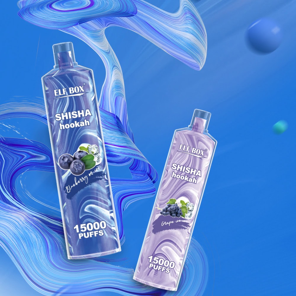 ELF BOX Disposable Vape | 15000 Puffs Rechargeable Vape Device | Electronic Shisha