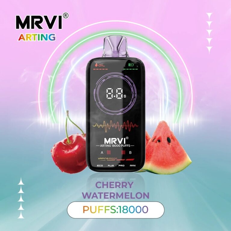 Wholesale Disposable Vape Yuerwei Mrvi 18K Vape Bar E Cigarettes 26ml 18000 Puffs Empty Vape with Full Screen Display with Drop Shipping Nicotin Vape Puff E Cig 3
