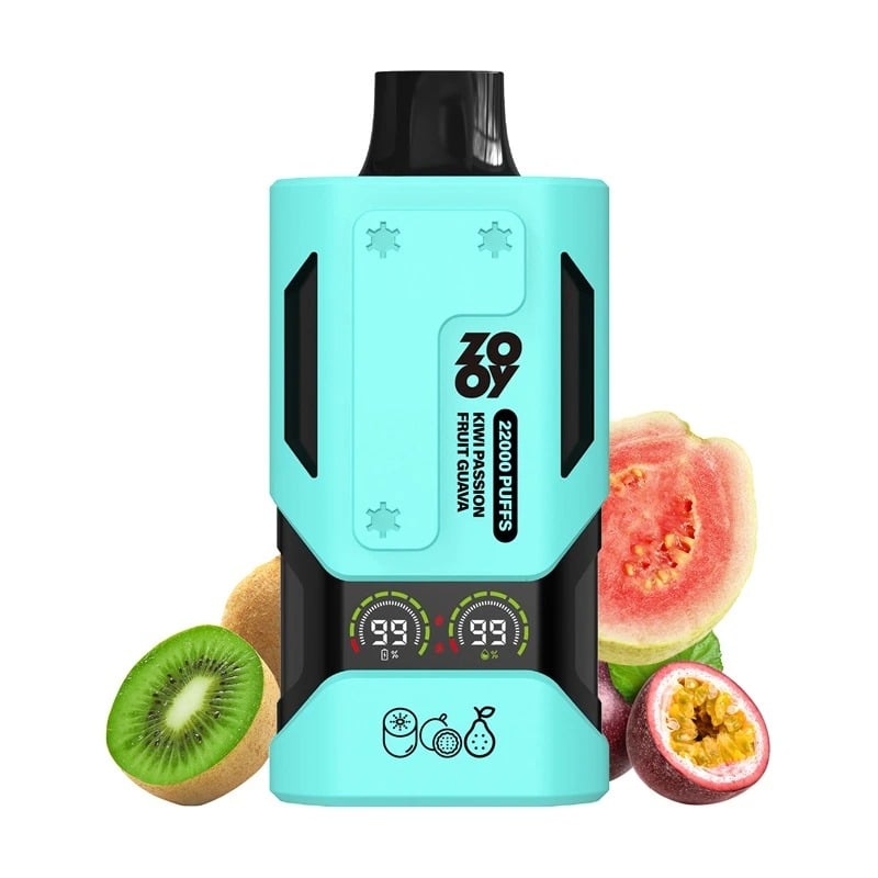 Zooy-Vapor-22000-Puffs-Disposable-Vape-Wholesale-Kiwi-Passion-Fruit-Guava.jpeg ZOOY Vapor Bazar Vape