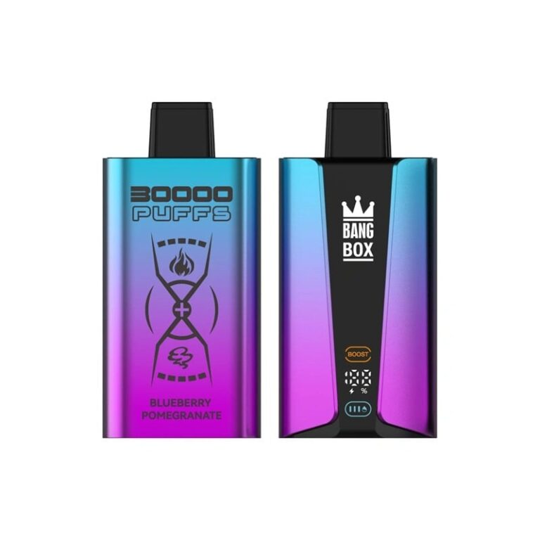 Bang Box 30000 Puffs Smart Screen Disposable Vape (0%-5% Nicotine) | 35ml, Rechargeable Bang Box 30000 Puffs Smart Screen Disposable Vape (0%-5% Nicotine) | 35ml, Rechargeable