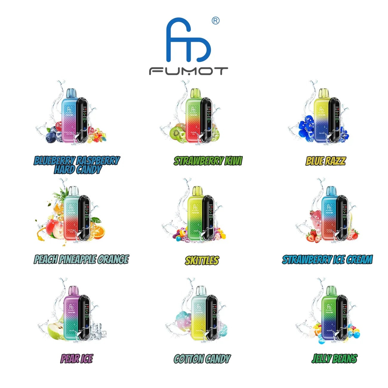 Fumot 20k Tornado Fumot Tornado 20000 Disposable Vape