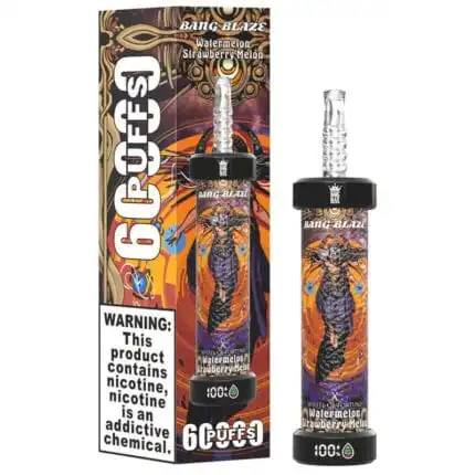 Bang Blaze 60k 60000 Puffs Latest Original LCD Display Disposable Vape Pen
