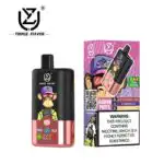 UZY 60k Puff 60000 Puffs Triple Flavors Disposable Vape - 3 in 1 Flavors Dual Mesh Coil wholesale