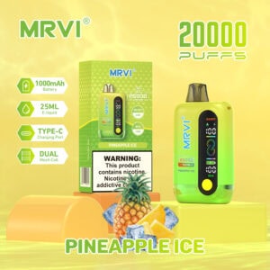 MRVI 20k Puffs 20000 Vape Pen (Blue Cherry Ice) - 20000 Puffs Disposable E-Cig | EU Warehouse Supply | 10 Flavors Wholesale