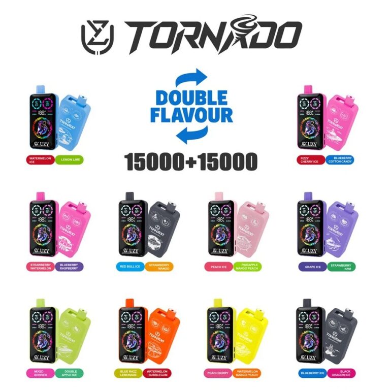 UZY Tornado 30000,uzy tornado 30k,uzy tornado vape,uzy tornado 30000 puffs,30000 puff disposable vape Bazar Vape