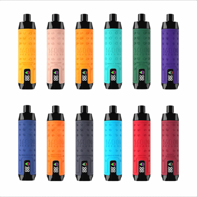ELF BOX 16K Disposable Vape - 16000 Puffs, Leather Design, Nicotine Shisha Flavor
