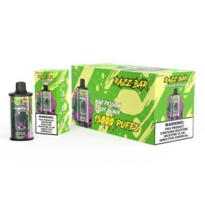 Razz Bar 15000 15k Puffs Disposable Vape | Mesh Coil & Type-C Rechargeable 2% 5% Salt Nicotine