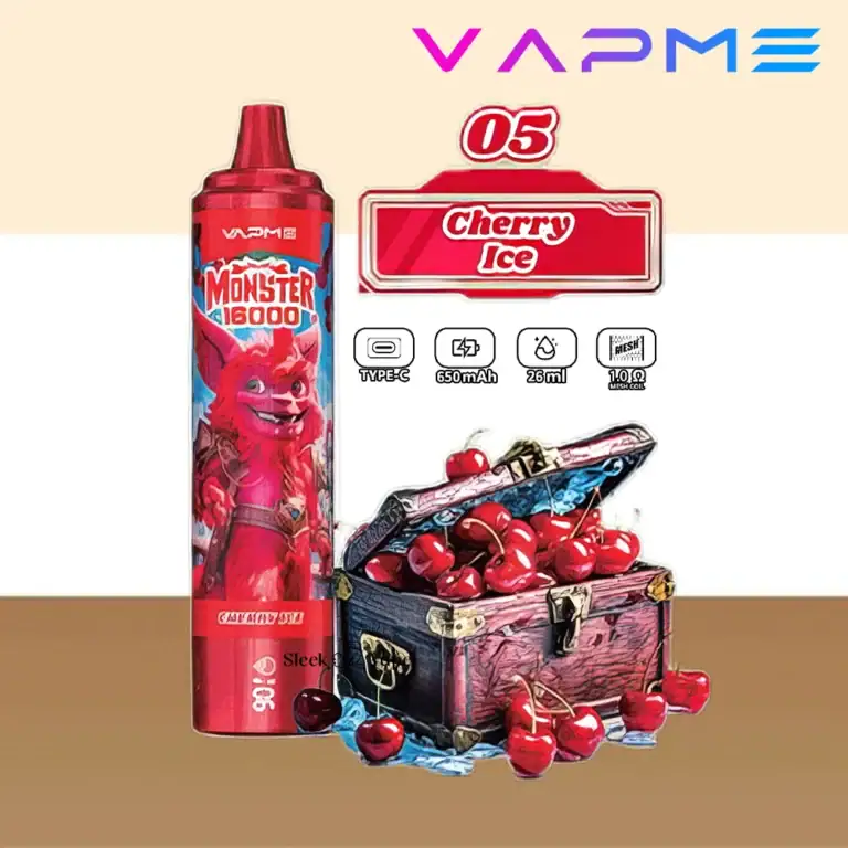 sleek vape vapme monster 16000CheryIce.png