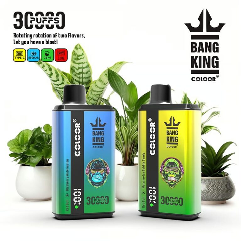 Bang 30000 Puffs 36mL Disposable Vape | 0-5% Nicotine | Mesh Coil, Adjustable Airflow 36k puff vape
