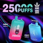 Bang King 25000 Puffs 0% 2% 3% 5% Nicotine Double Warehouser Disposable Vape Pod