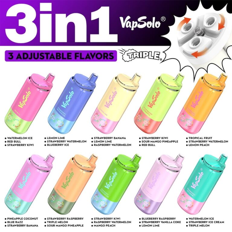 Vapsolo Triple 30k Bazar Vape