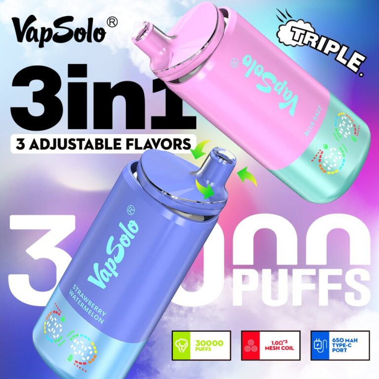 Vapsolo Triple 30k Bazar Vape