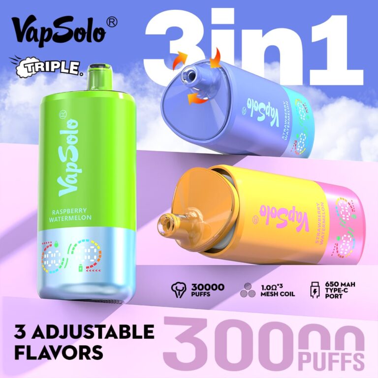 Vapsolo Triple 30k Bazar Vape